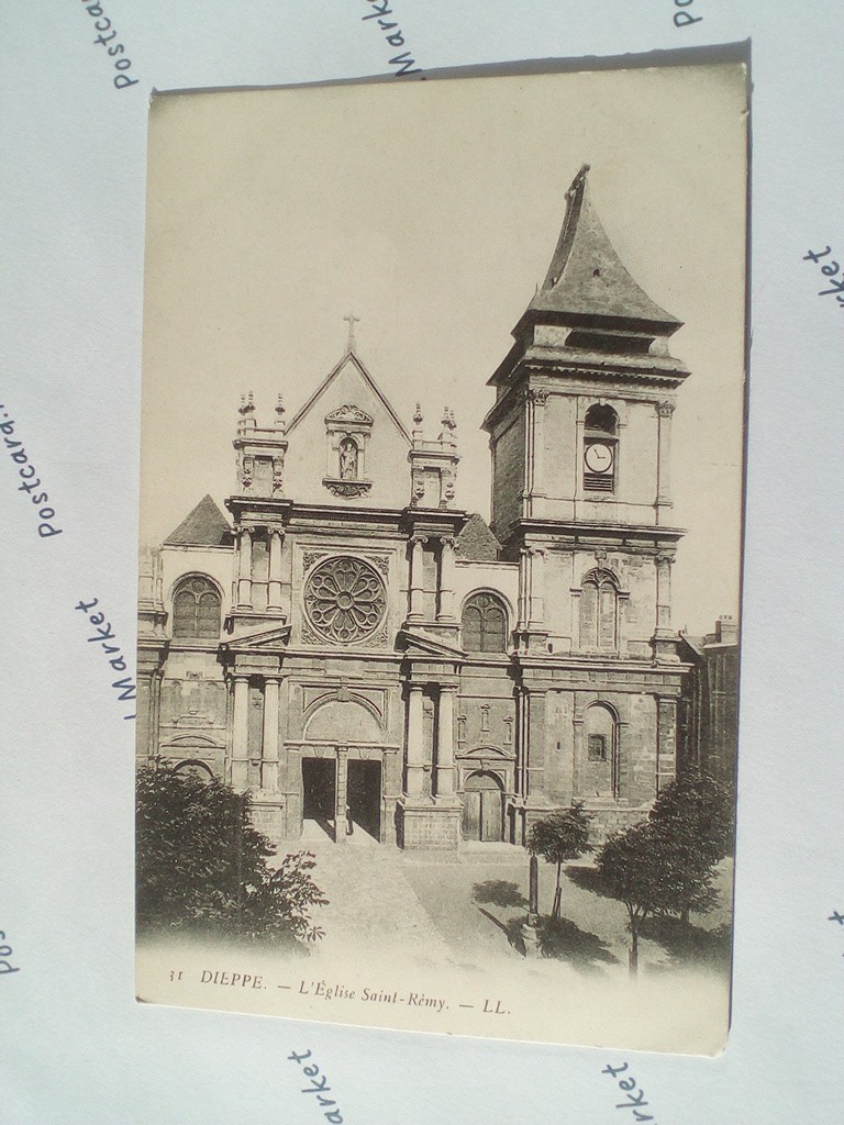 /France/Dieppe/FR_church_19xx_Dieppe. Eglise Saint-Remy.jpg